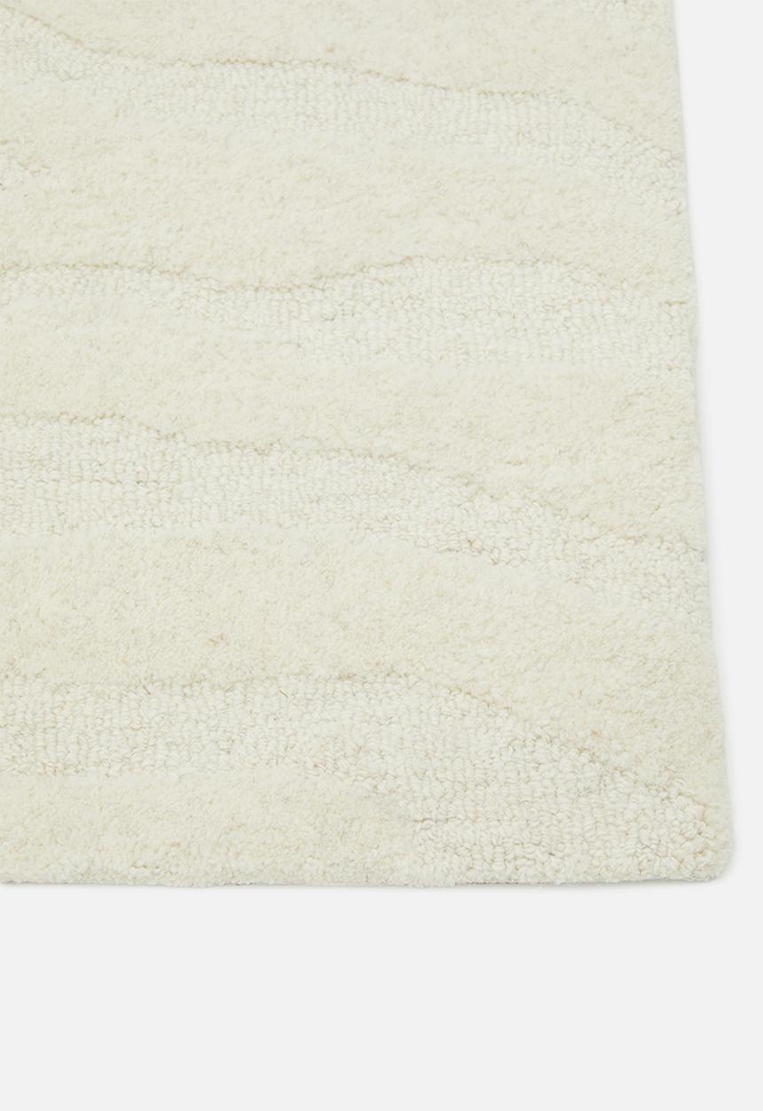 Sixth Floor - Namib Wool Blend Tufted Rug - Natural