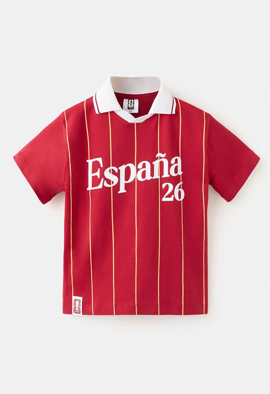 MANGO - T-Shirt Fifaesb - Bright Red