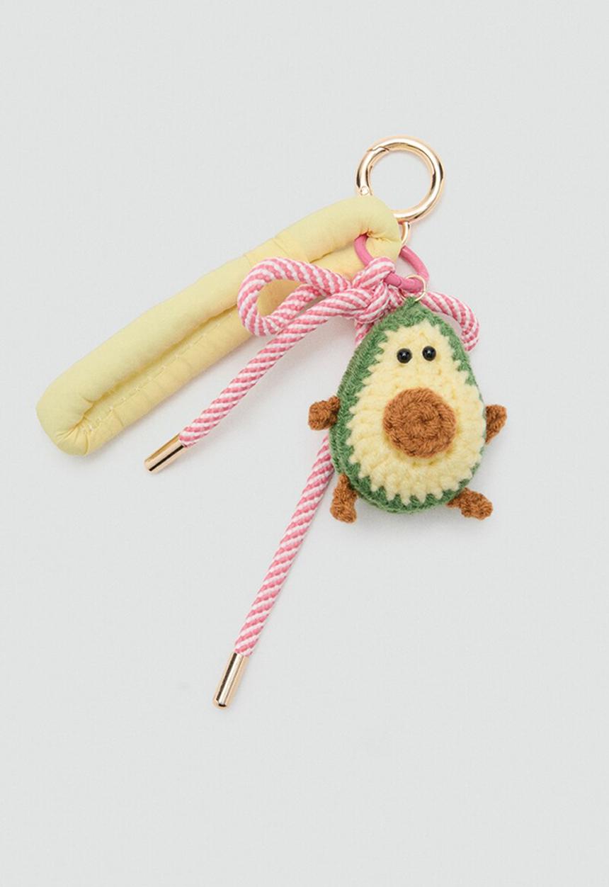 MANGO - Key Ring Mochiate - Medium Yellow
