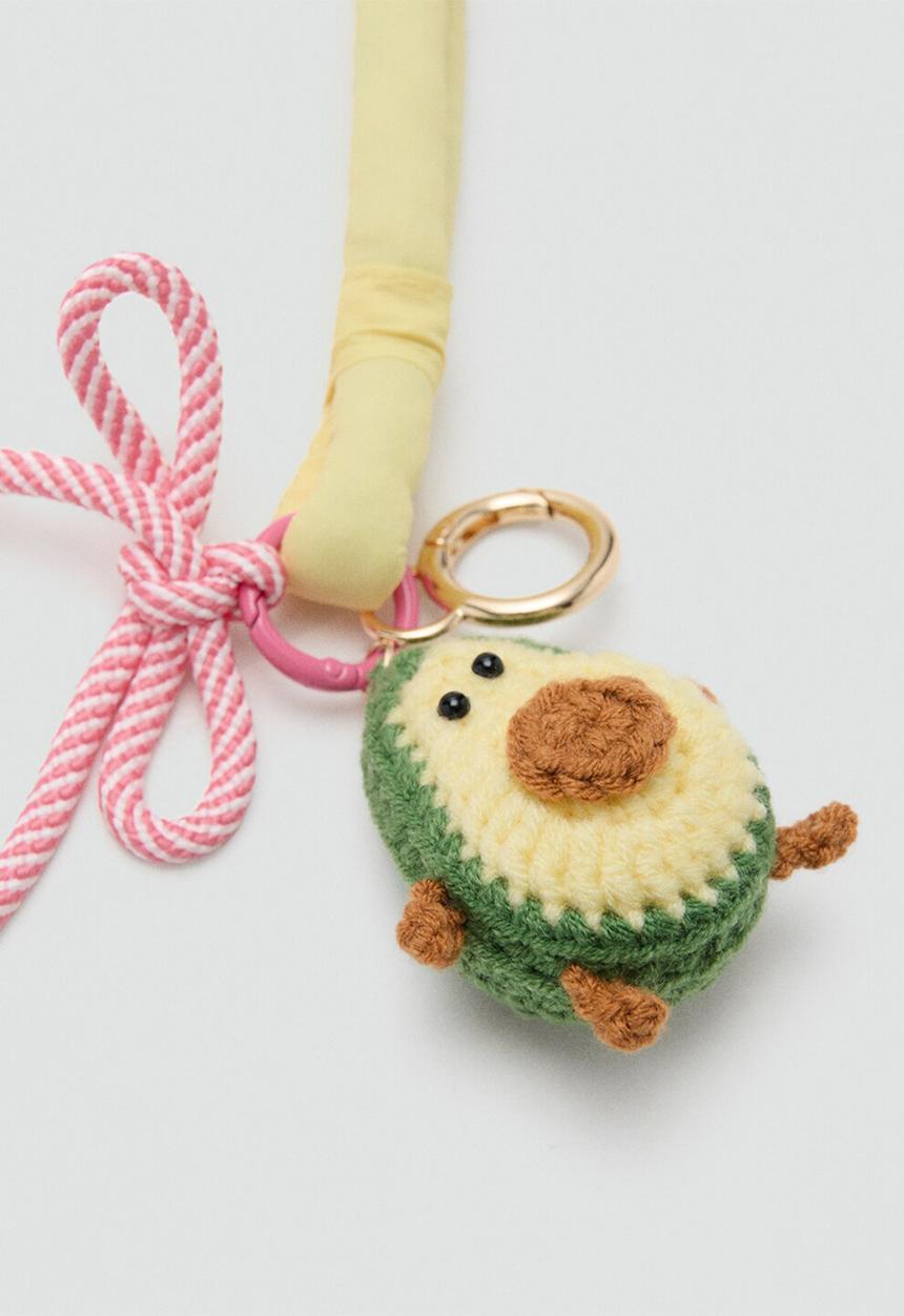 MANGO - Key Ring Mochiate - Medium Yellow
