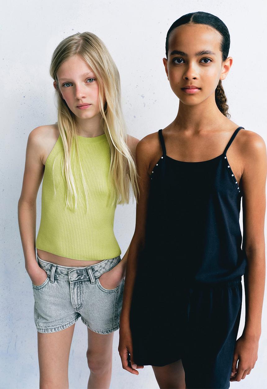 MANGO - Top Defne - Bright Yellow