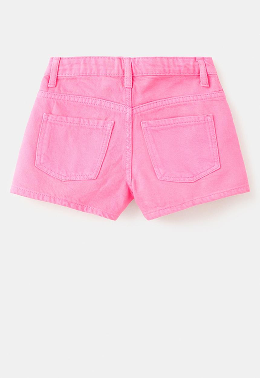 MANGO - Shorts Raw - Bright Pink