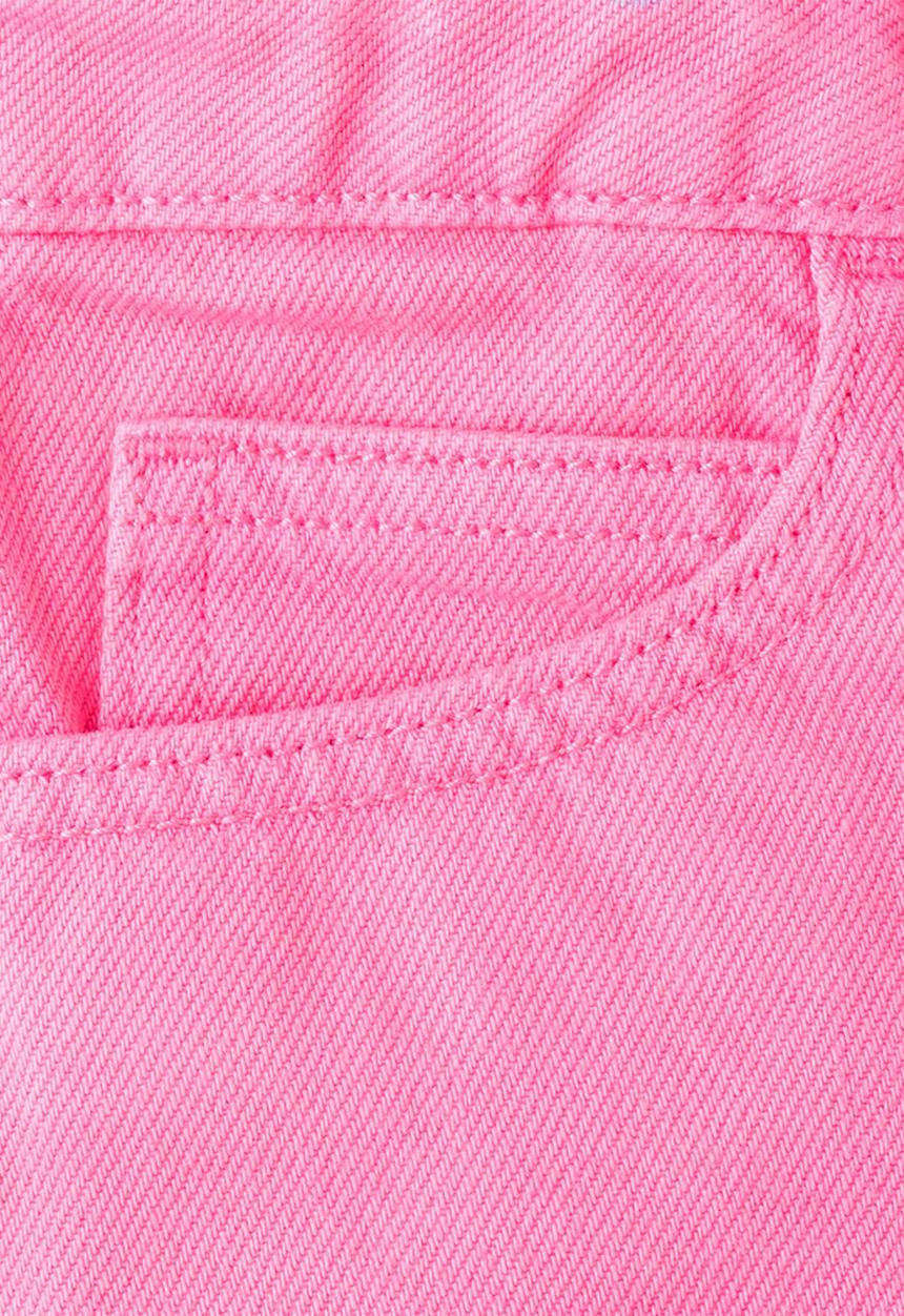 MANGO - Shorts Raw - Bright Pink