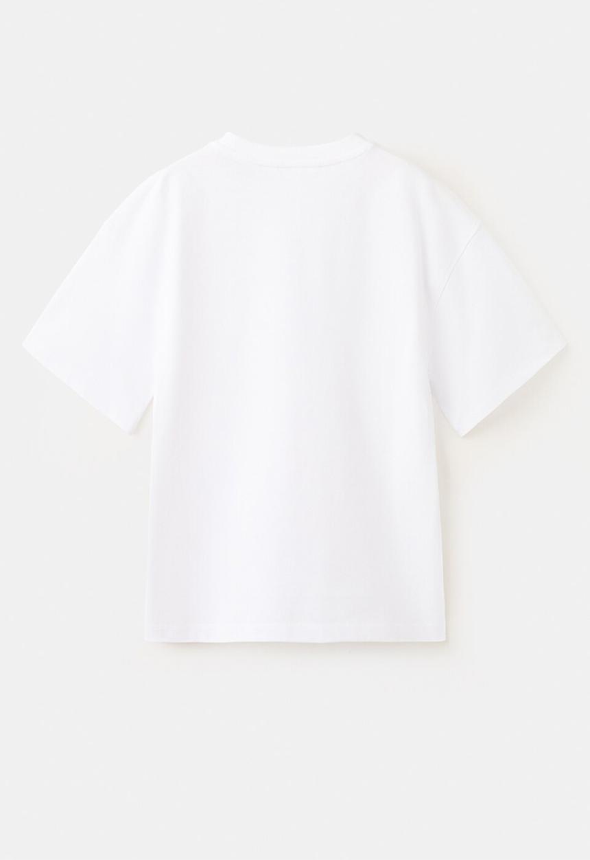 MANGO - T-Shirt Chirin - White