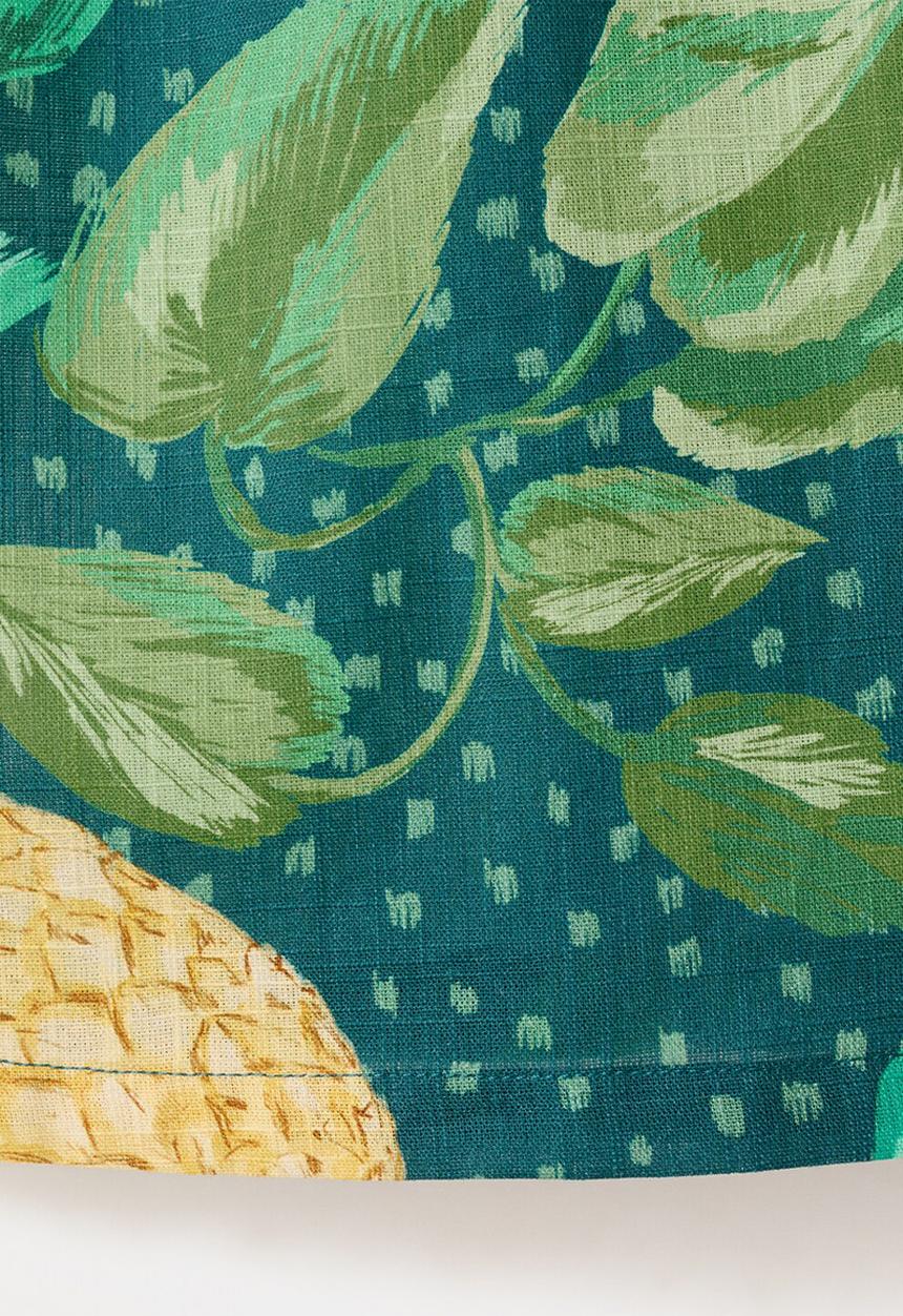MANGO - Dress Tuti - Medium Green