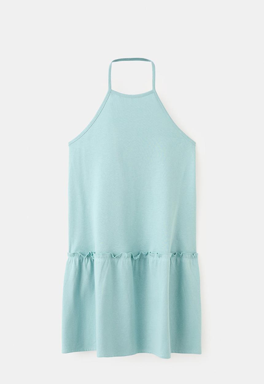 MANGO - Dress Alex - Light/Pastel Blue