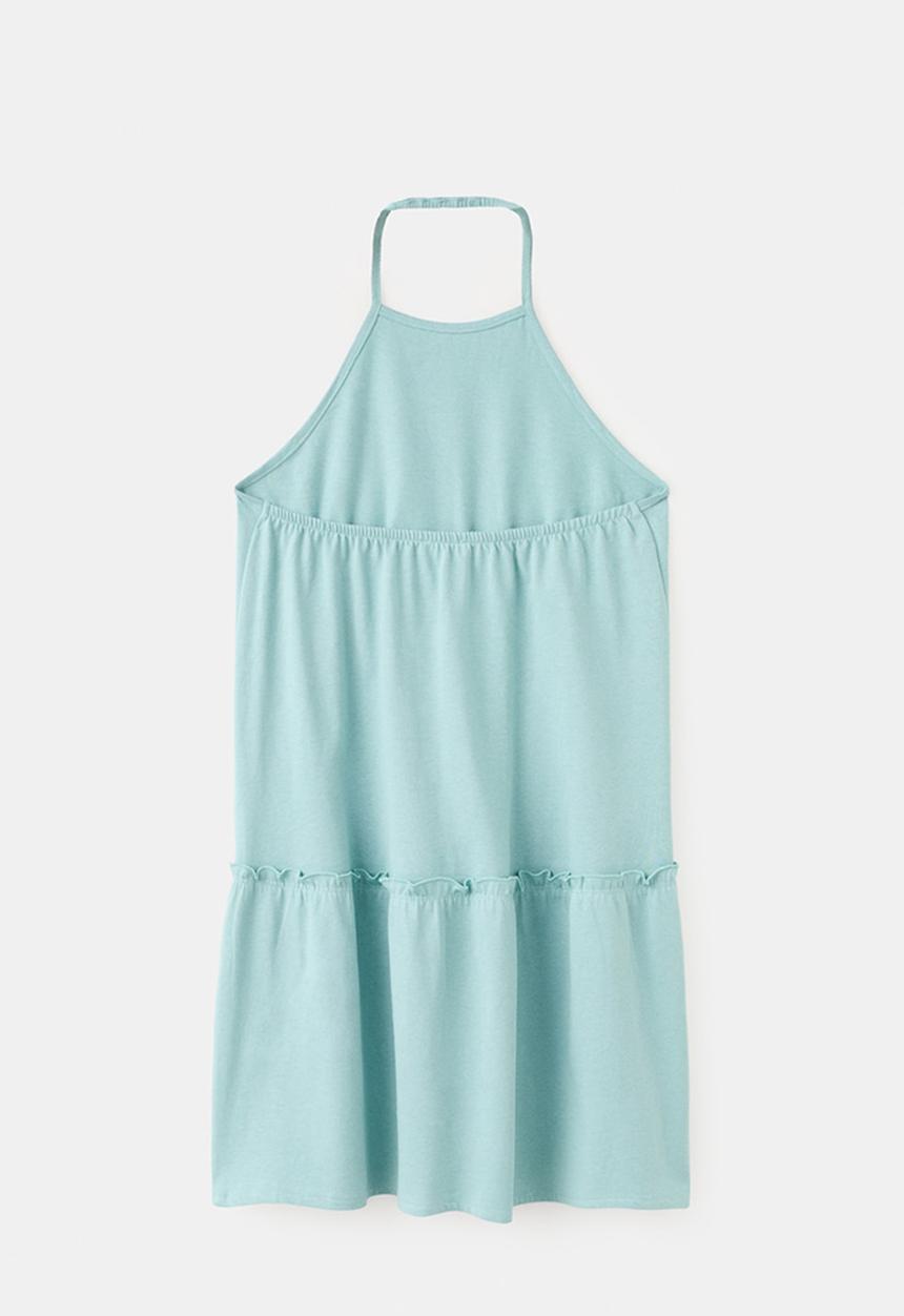 MANGO - Dress Alex - Light/Pastel Blue
