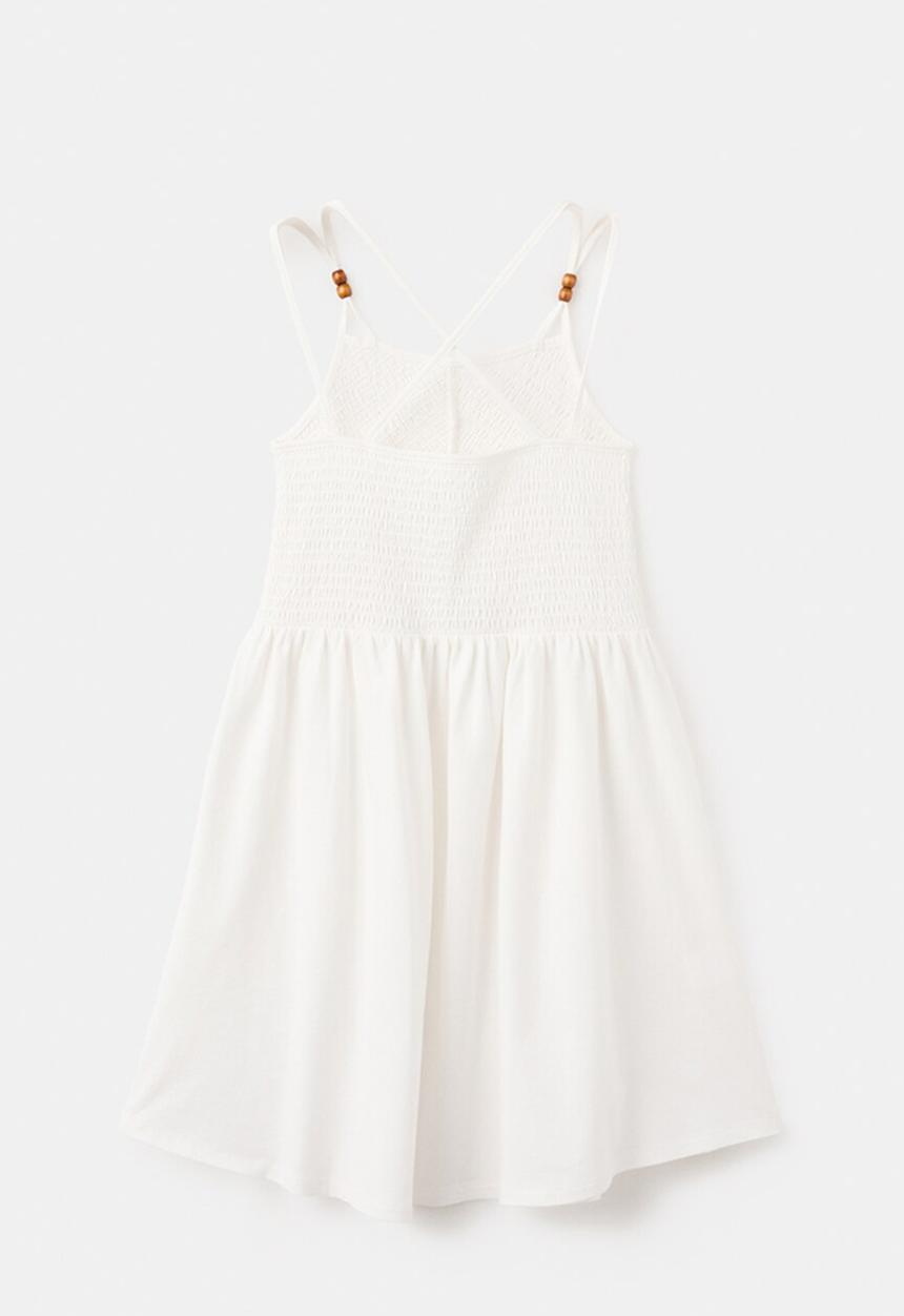MANGO - Dress Lula - Natural