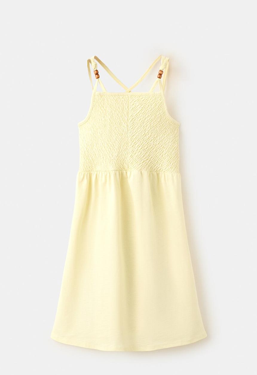 MANGO - Dress Lula - Light/Pastel Yellow