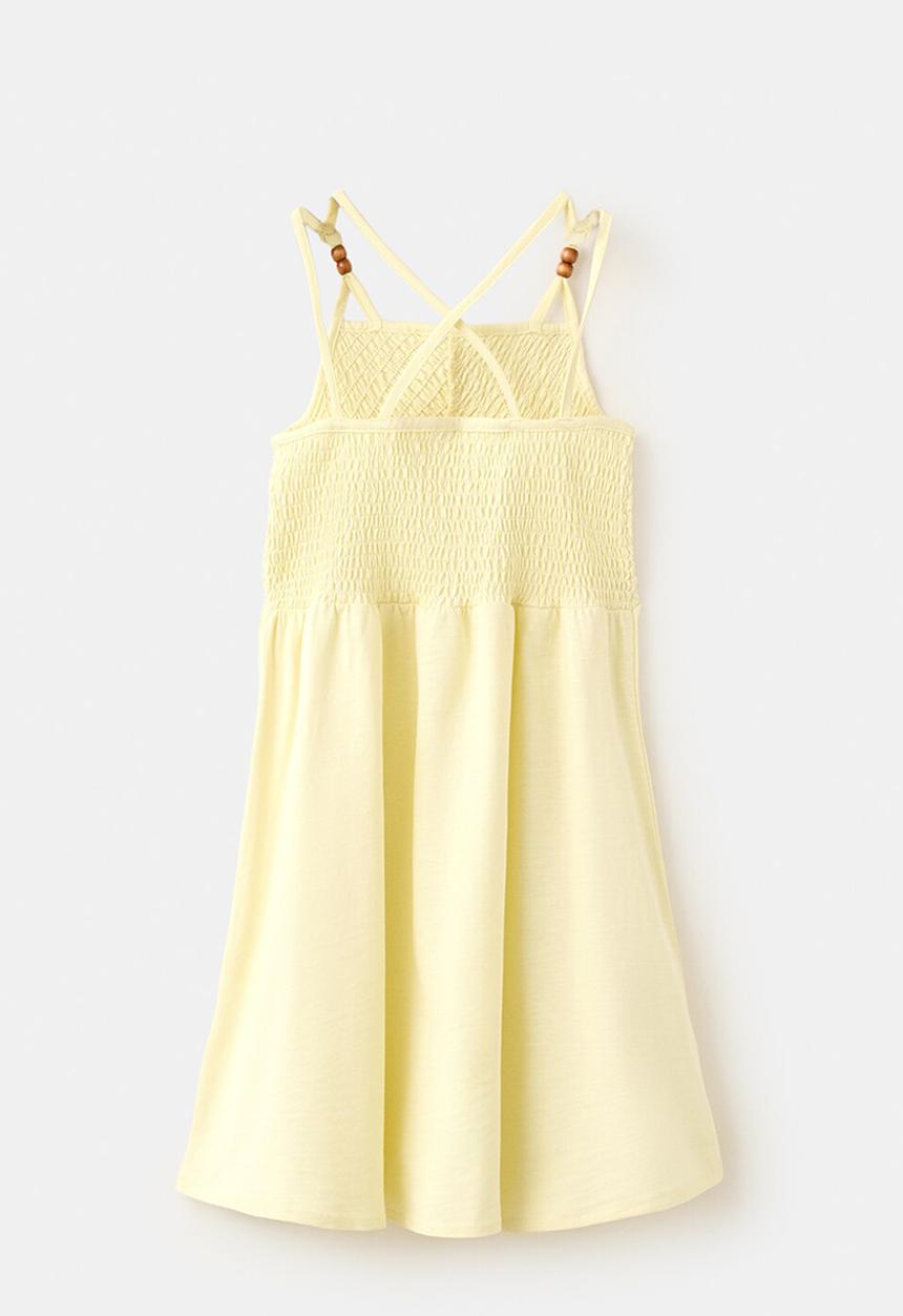 MANGO - Dress Lula - Light/Pastel Yellow