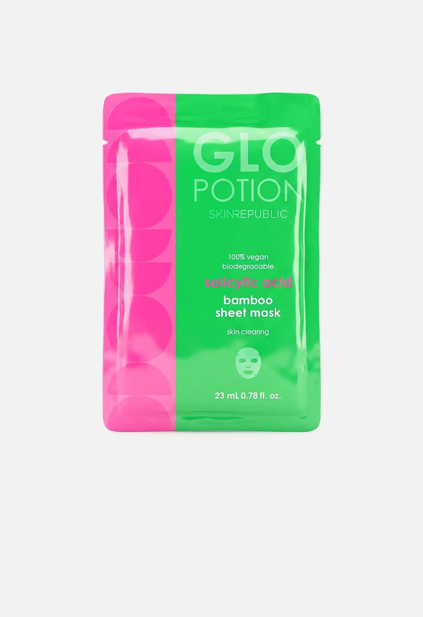 Skin Republic - GloPotion Salicylic Acid Bamboo Sheet Mask