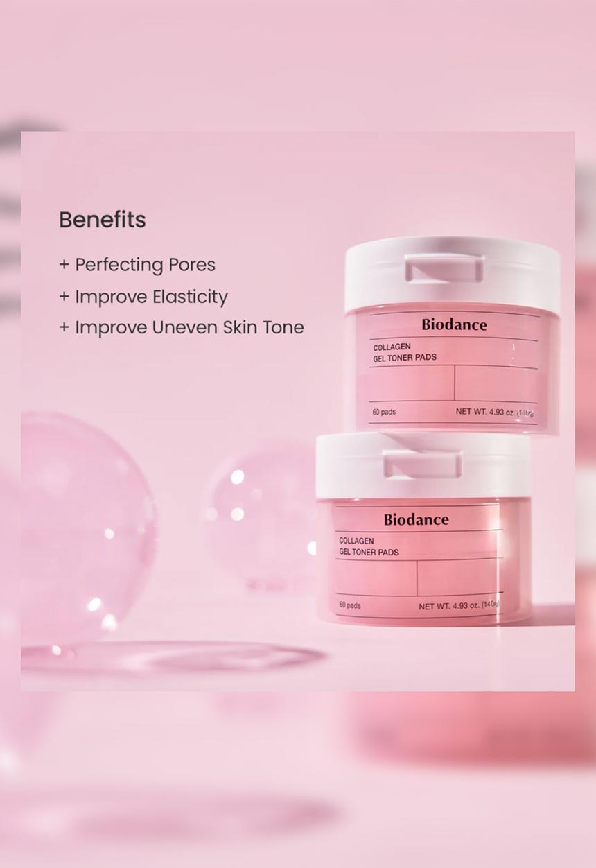 BIODANCE - Collagen Gel Toner Pads