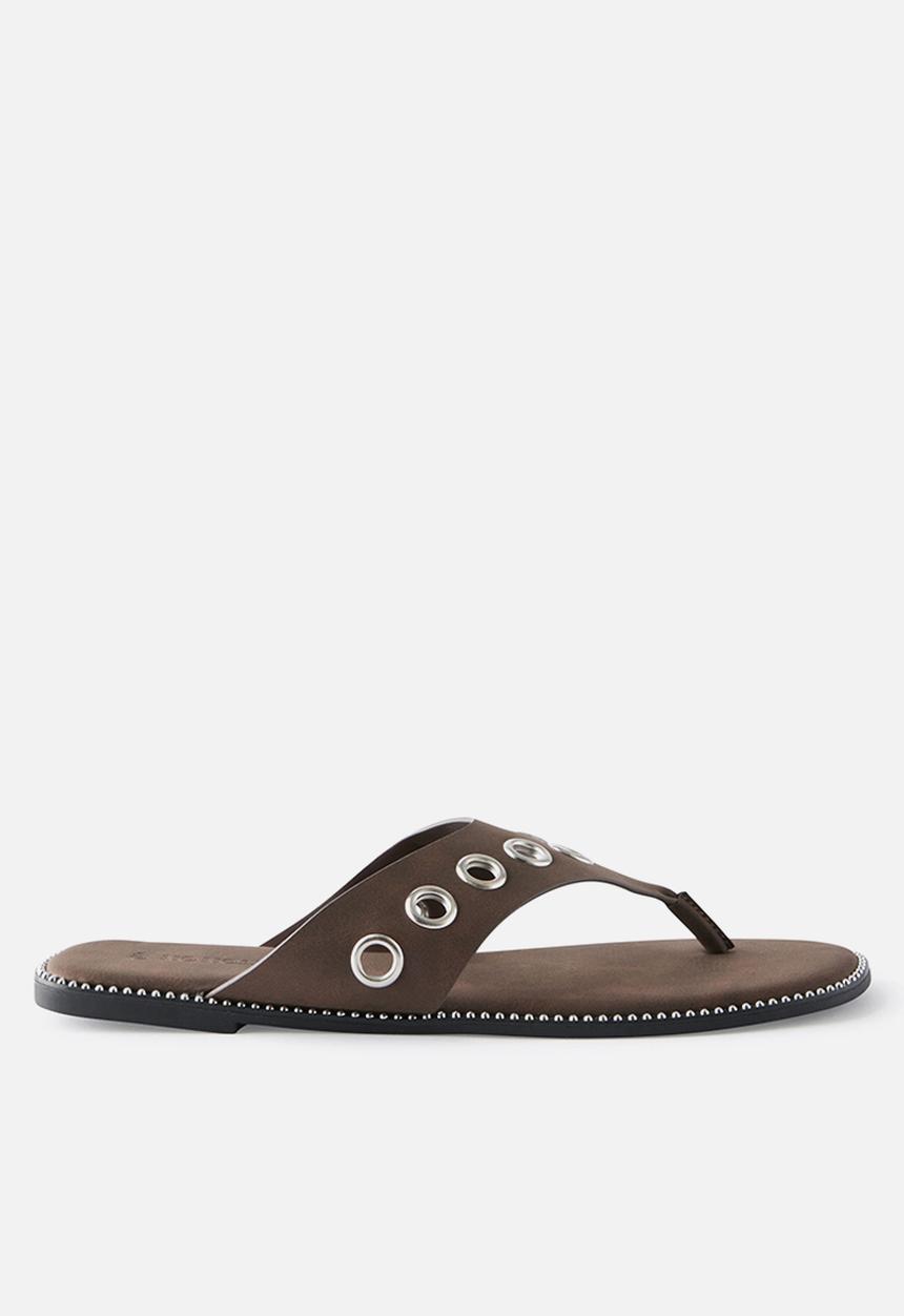 Cotton On - BOWIE SLIDE-CHOC EYELETS