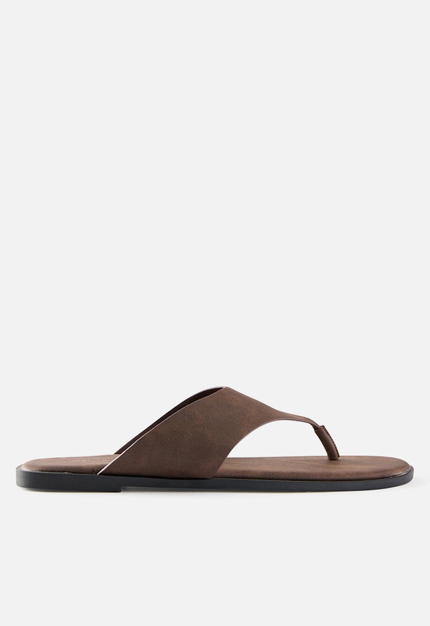 Cotton On - BOWIE SLIDE-CHOC NUBUCK
