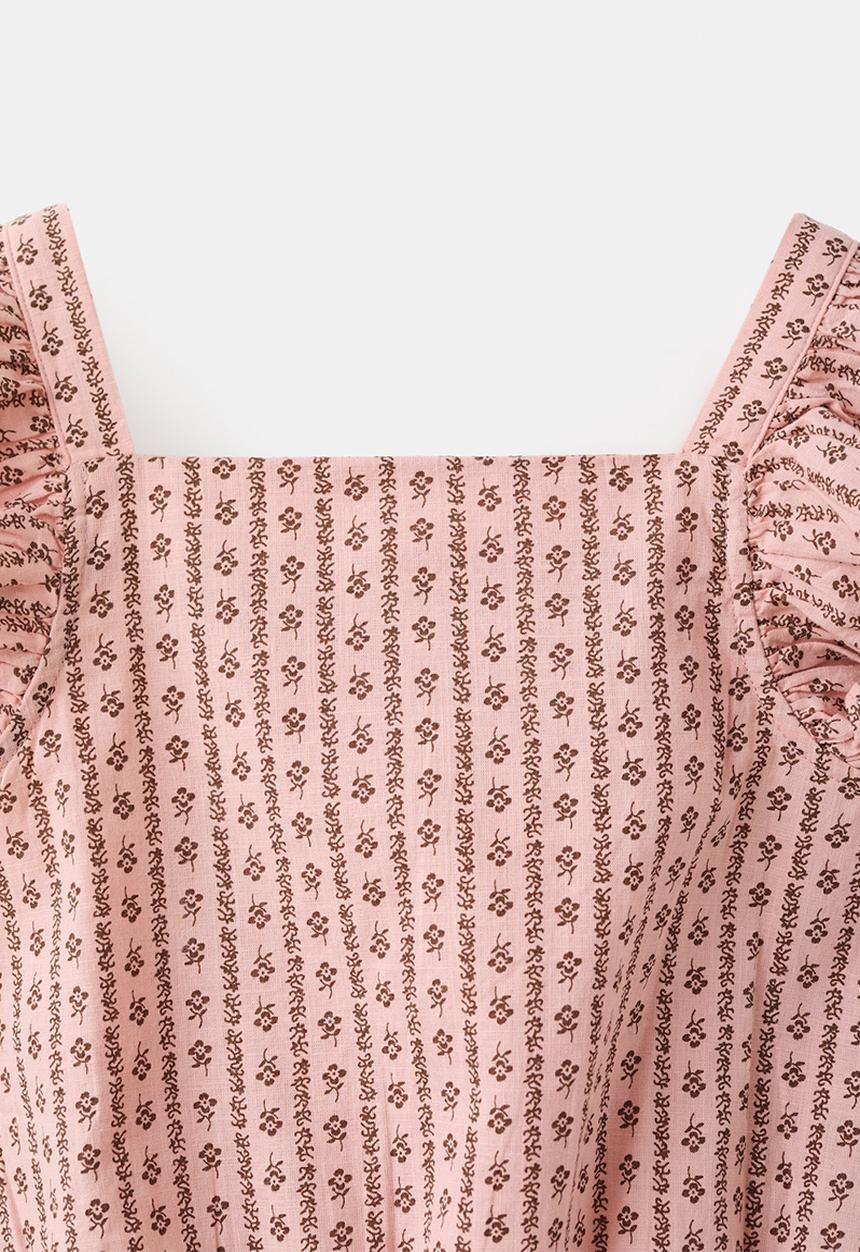 MANGO - Blouse Westset - Pink