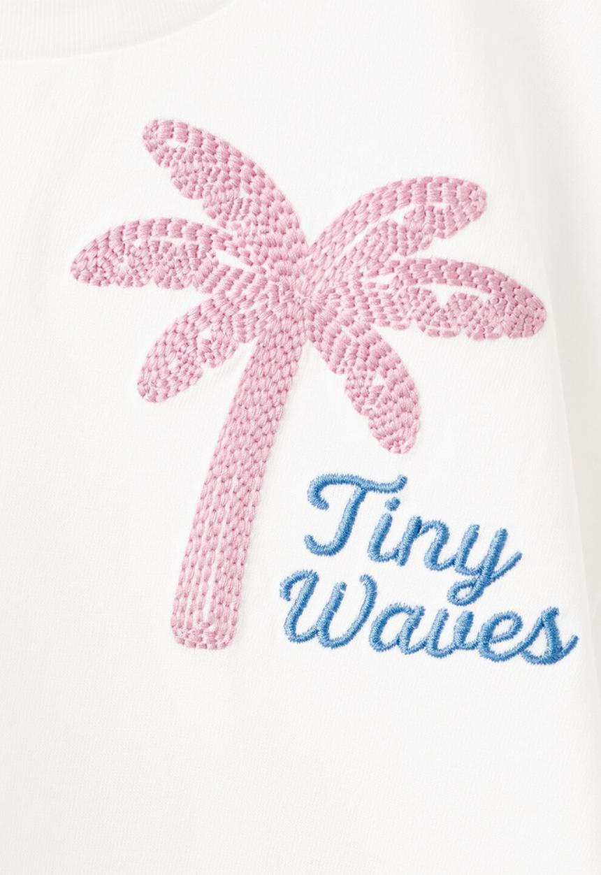 MANGO - T-shirt Tiny - Natural White