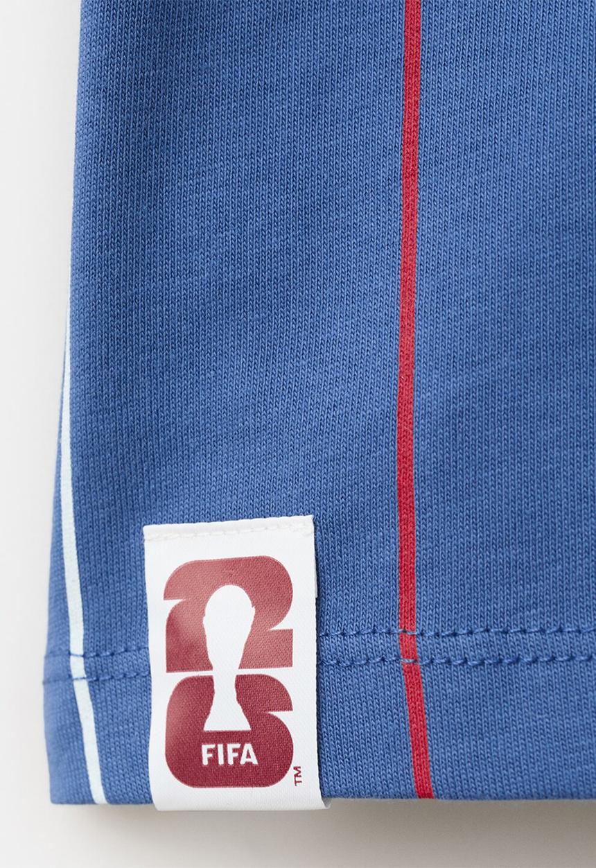 MANGO - T-shirt Fifafra - Medium Blue
