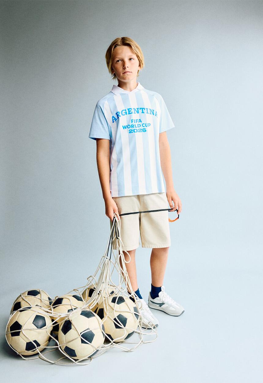 MANGO - T-Shirt Fifar - Medium Blue