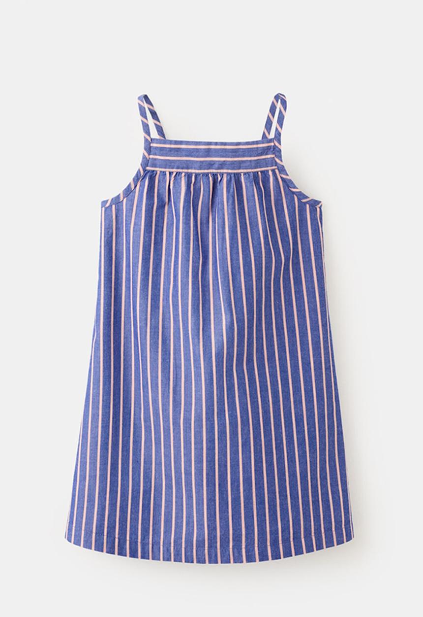 MANGO - Dress Rayi - Medium Blue