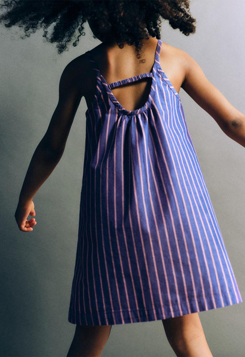 MANGO - Dress Rayi - Medium Blue