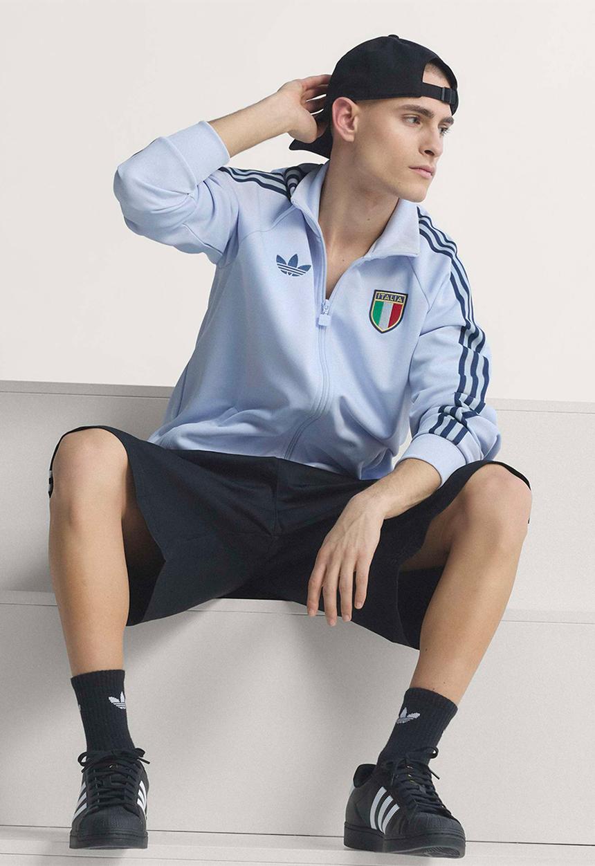 adidas Originals - Italy Originals Track Top - Blue 