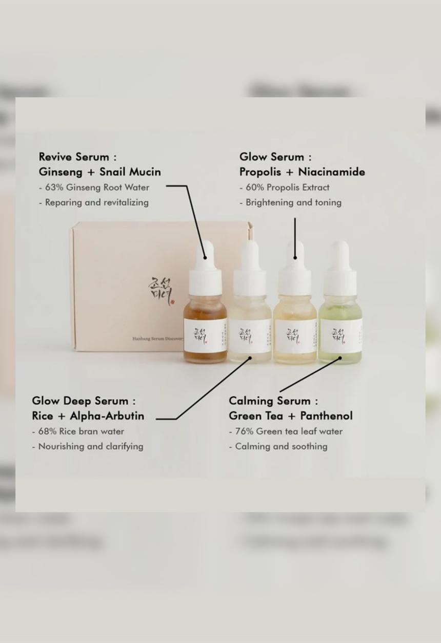Beauty of Joseon - Hanbang Serum Discovery Kit