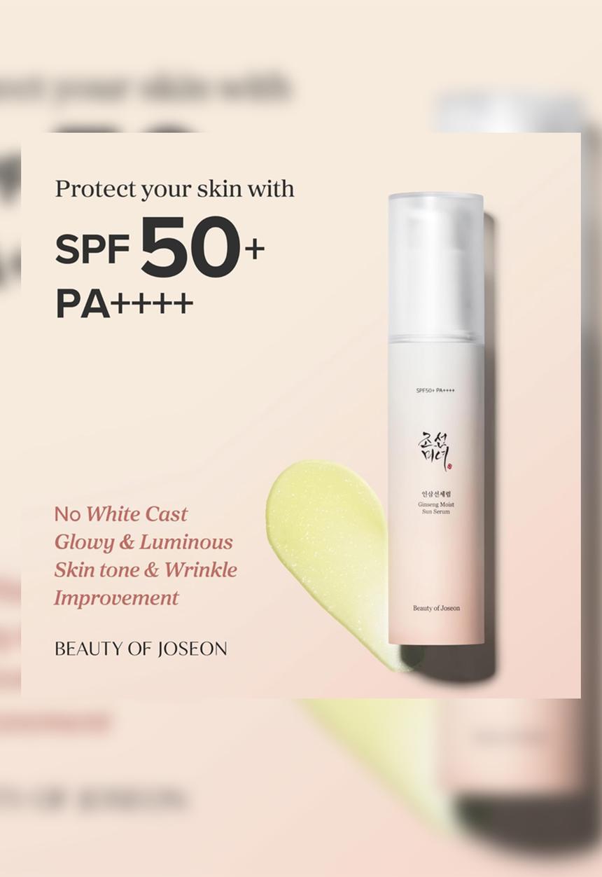 Beauty of Joseon - Ginseng Moist Sun Serum SPF50+ PA++++