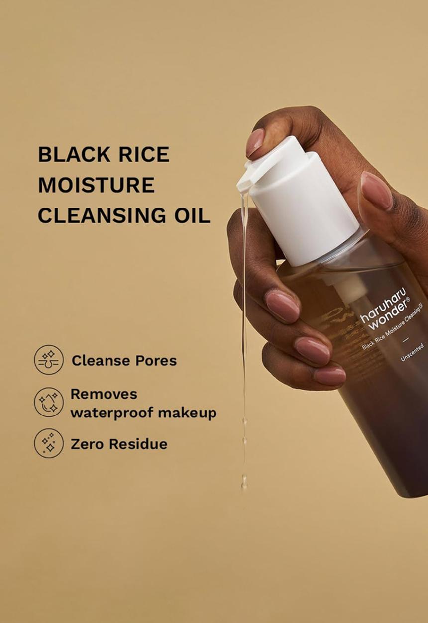 haruharu wonder - Black Rice Moisture Deep Cleansing Oil