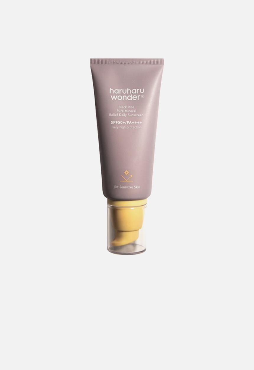 haruharu wonder - Black Rice Pure Mineral Relief Daily Sunscreen SPF50+/PA++++