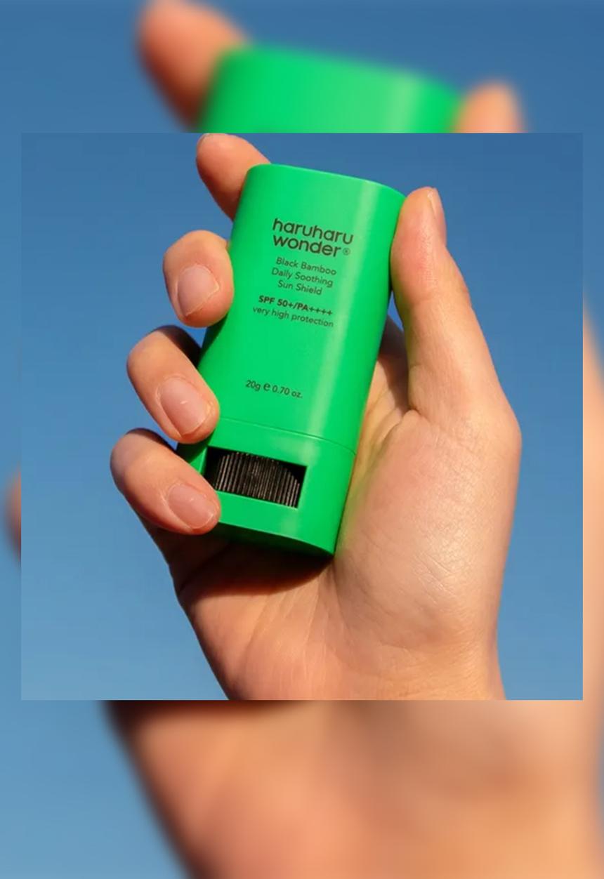 haruharu wonder - Black Bamboo Daily Soothing Sun Shield SPF50+ PA++++