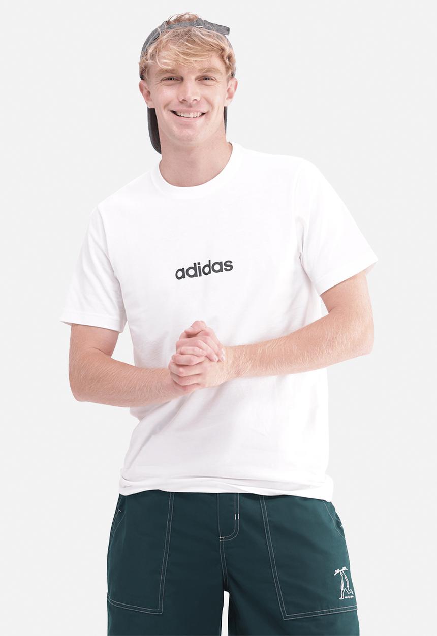 M LIN SJ T - white/black