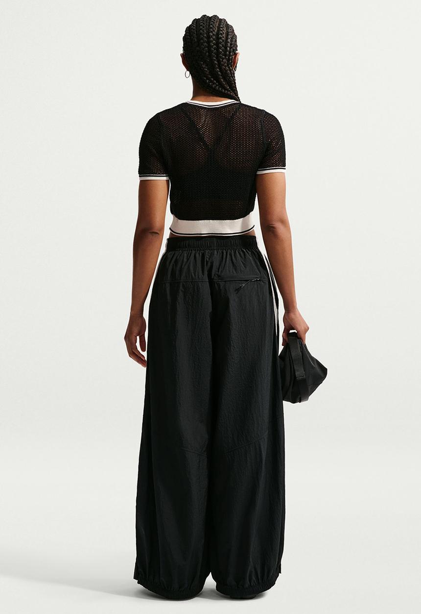 Nike - W Nk Balloon Track Pant - Black/Sail/Black
