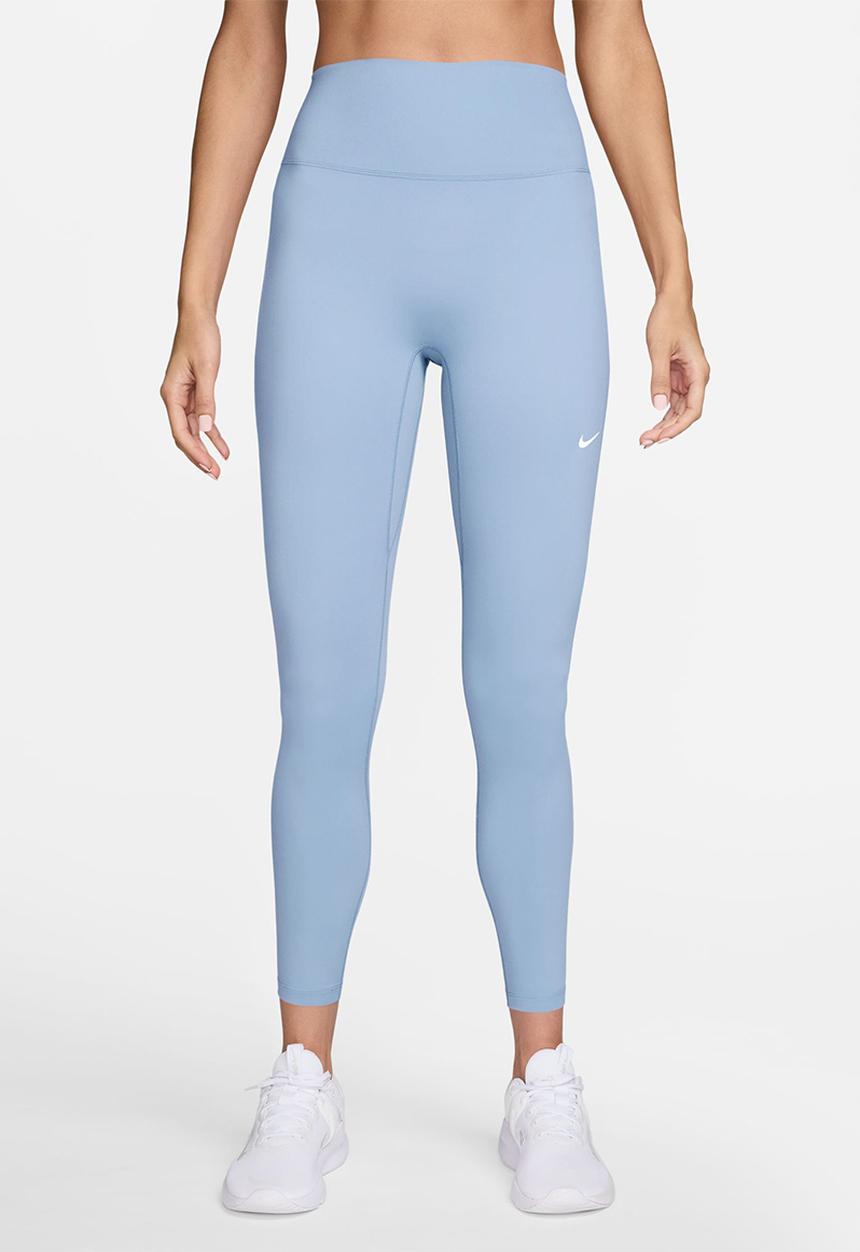 Nike - W Nk Df One Hr 7/8 Tight Useam - Hydrogen Blue/White