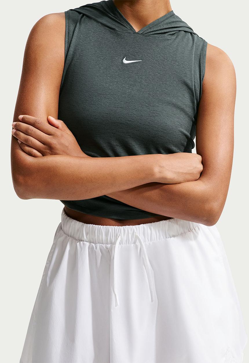 Nike - W Nk Poplin Mini Skirt - White/White/White