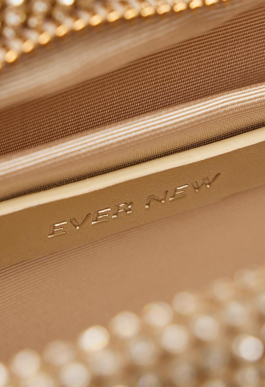 Forever New - Keisha soft sparkle clutch in gold
