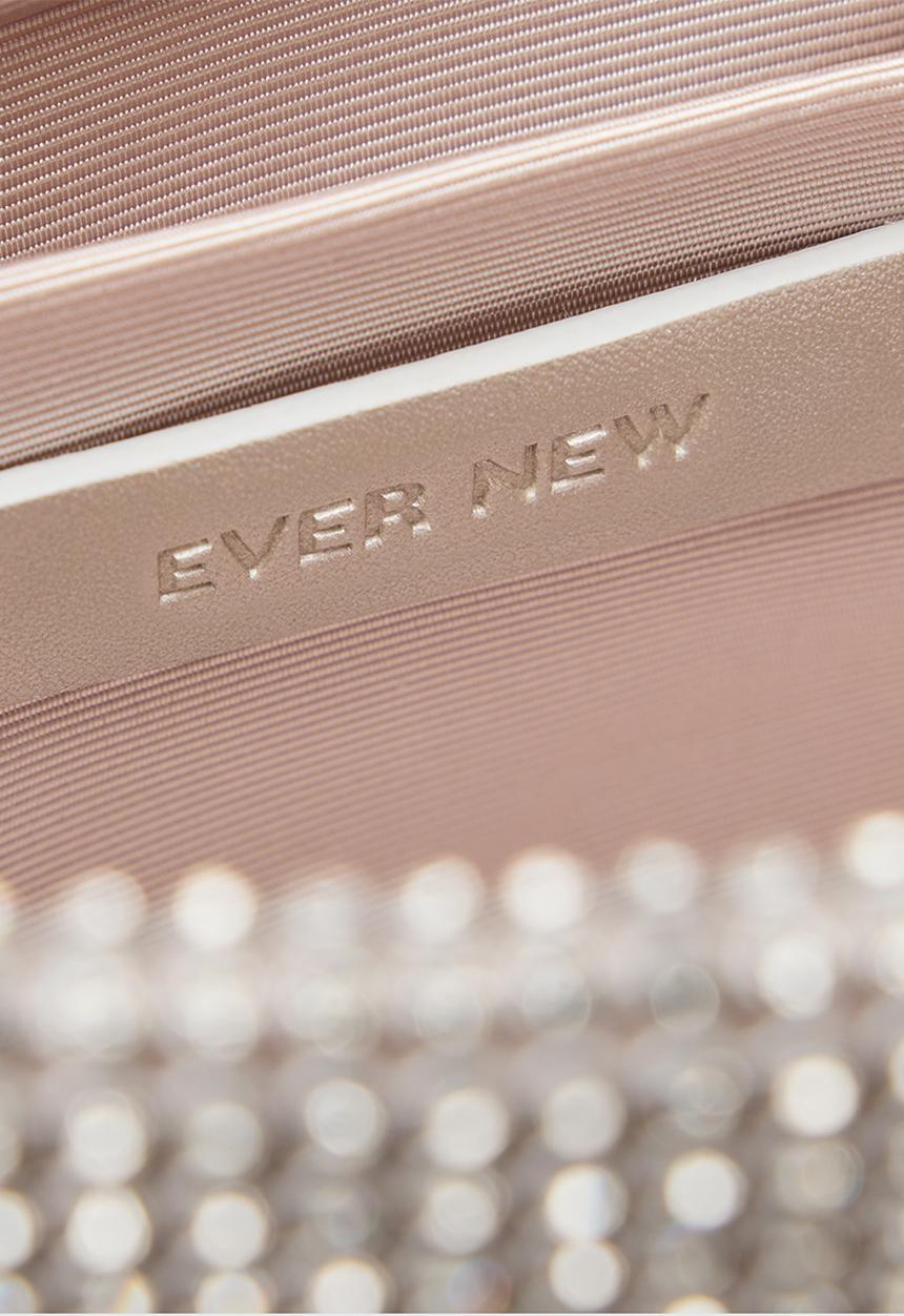 Forever New - Keisha soft sparkle clutch in silver