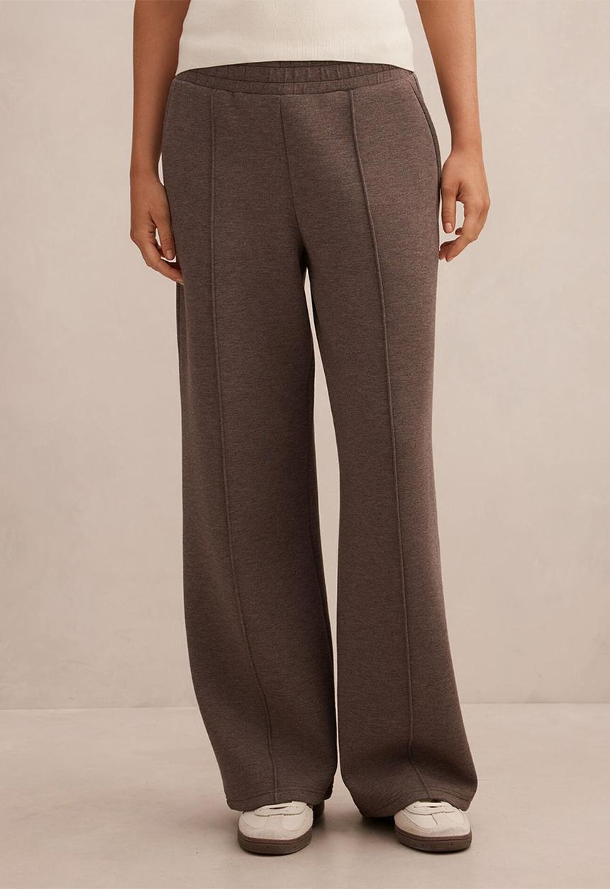 Forever New - Hunter wide leg lounge pants in mocha mist