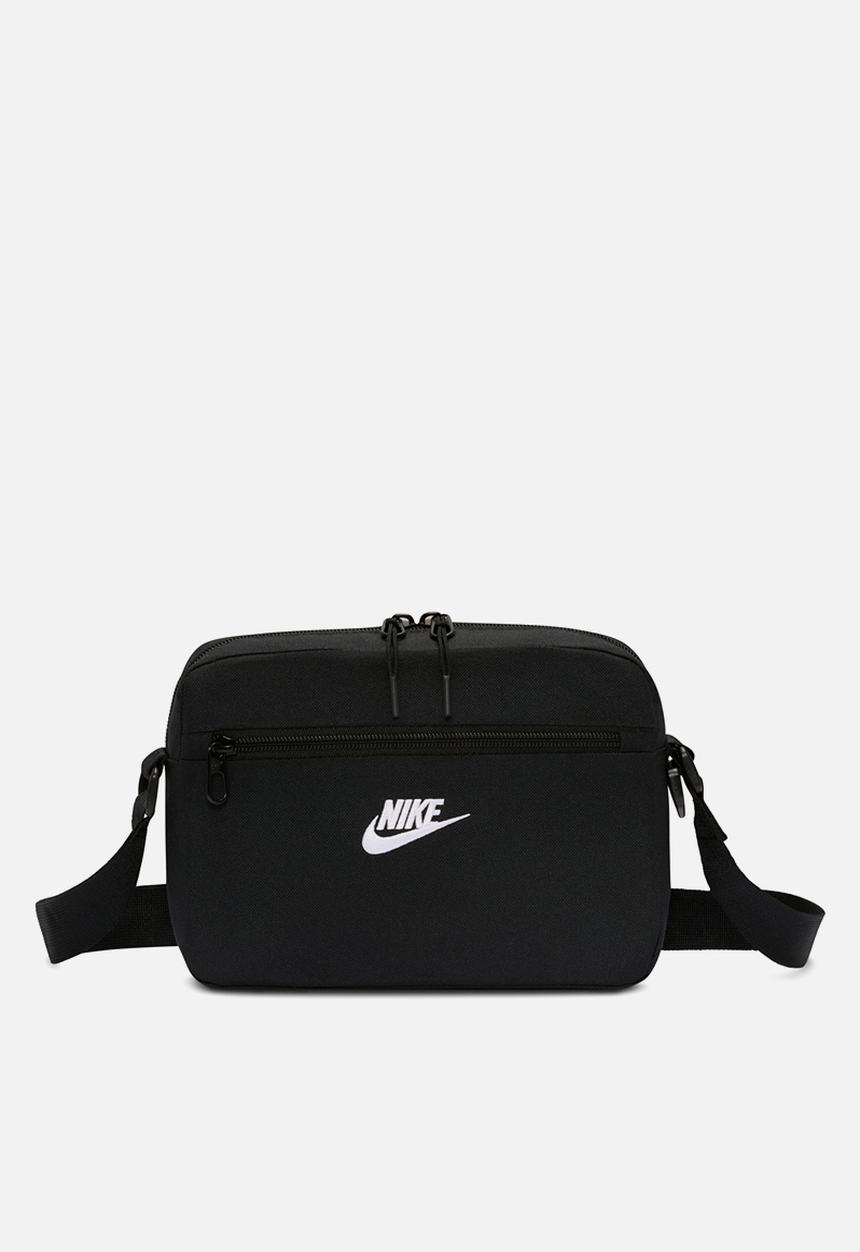 Nike - Nike Heritage 2.0Crossbody Bag (4L) - Black/Black/White
