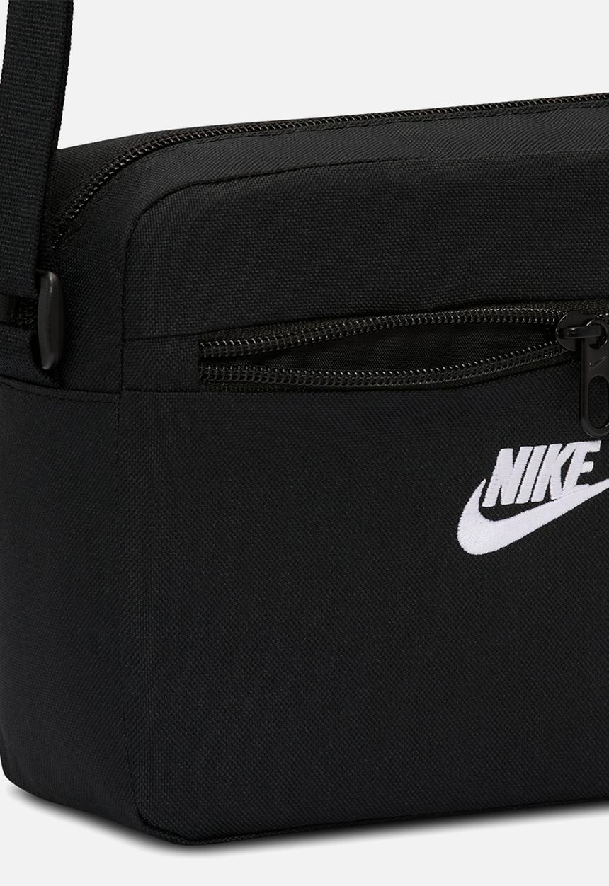 Nike - Nike Heritage 2.0Crossbody Bag (4L) - Black/Black/White