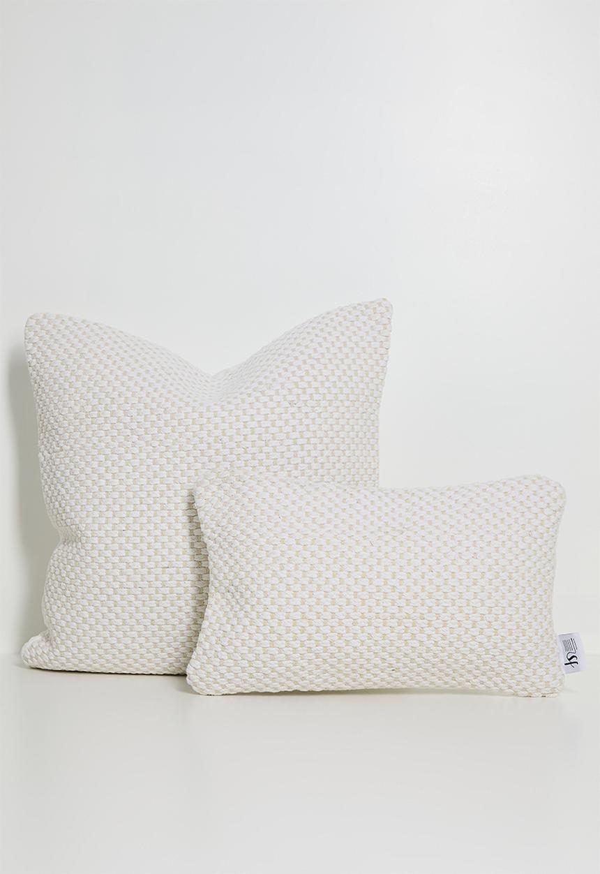 Sixth Floor - Tonga Woven Cushion Cover - Ecru