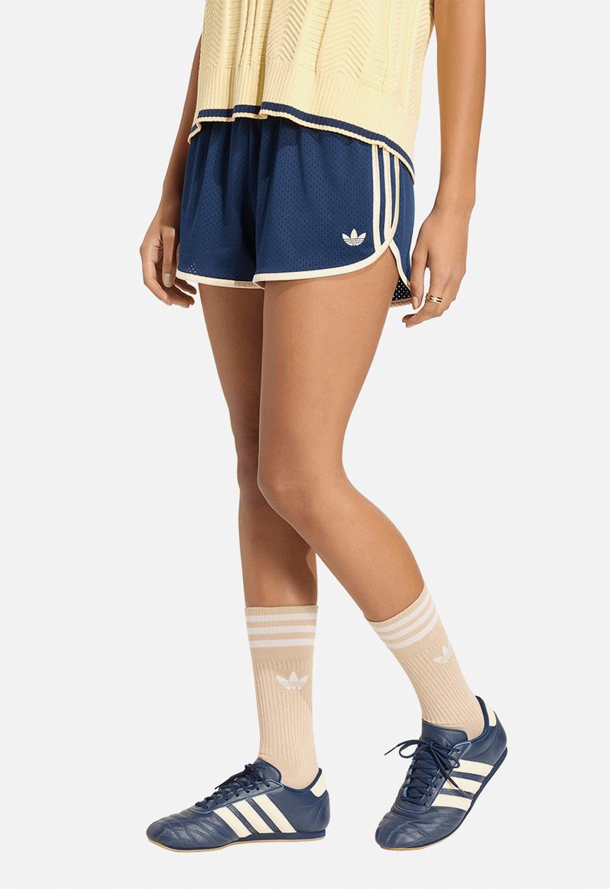 adidas Originals - 3S Sprntr Short - Night Indigo/Warm Vanilla