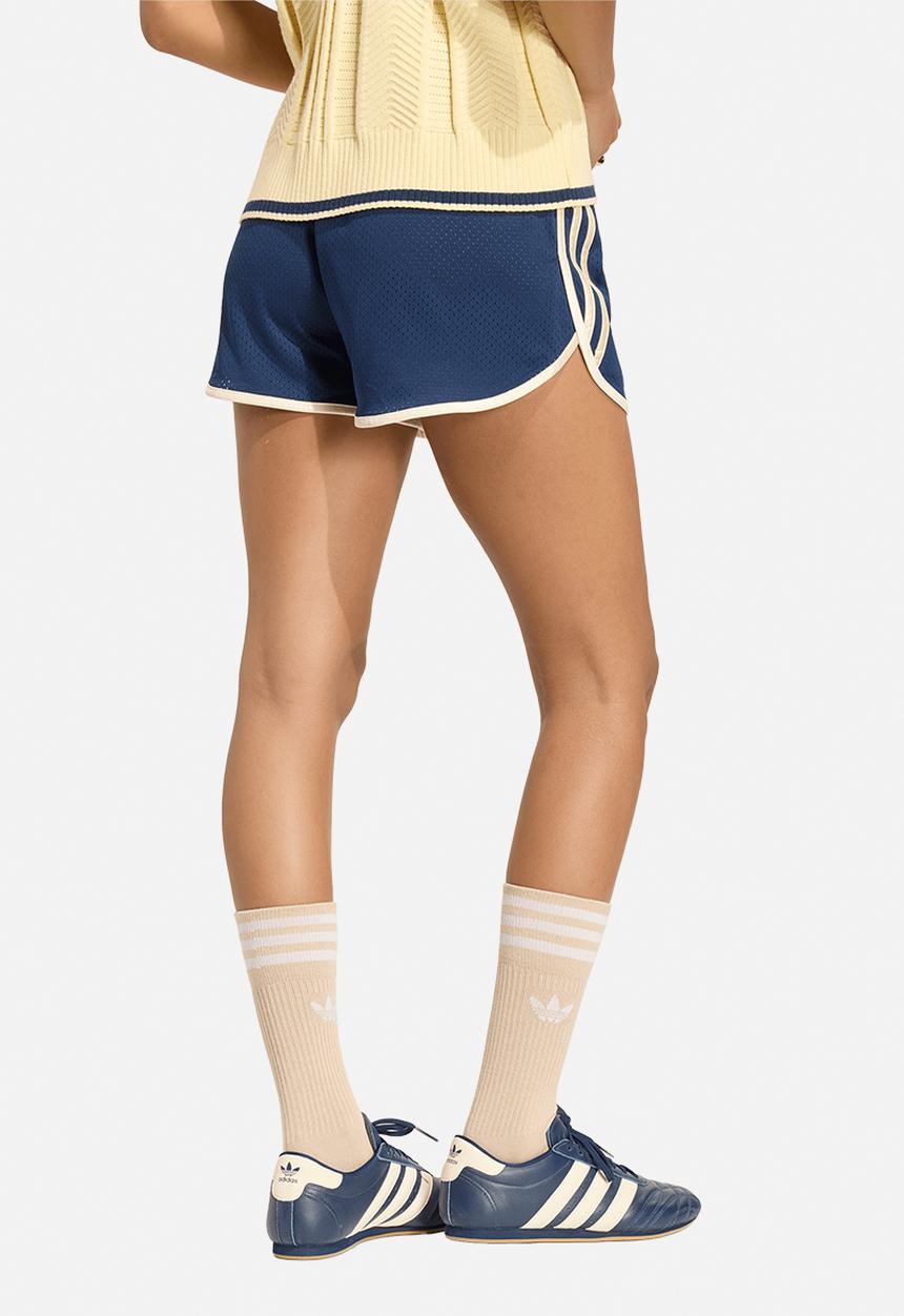 adidas Originals - 3S Sprntr Short - Night Indigo/Warm Vanilla