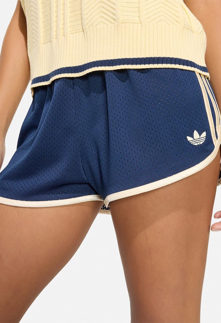 adidas Originals - 3S Sprntr Short - Night Indigo/Warm Vanilla