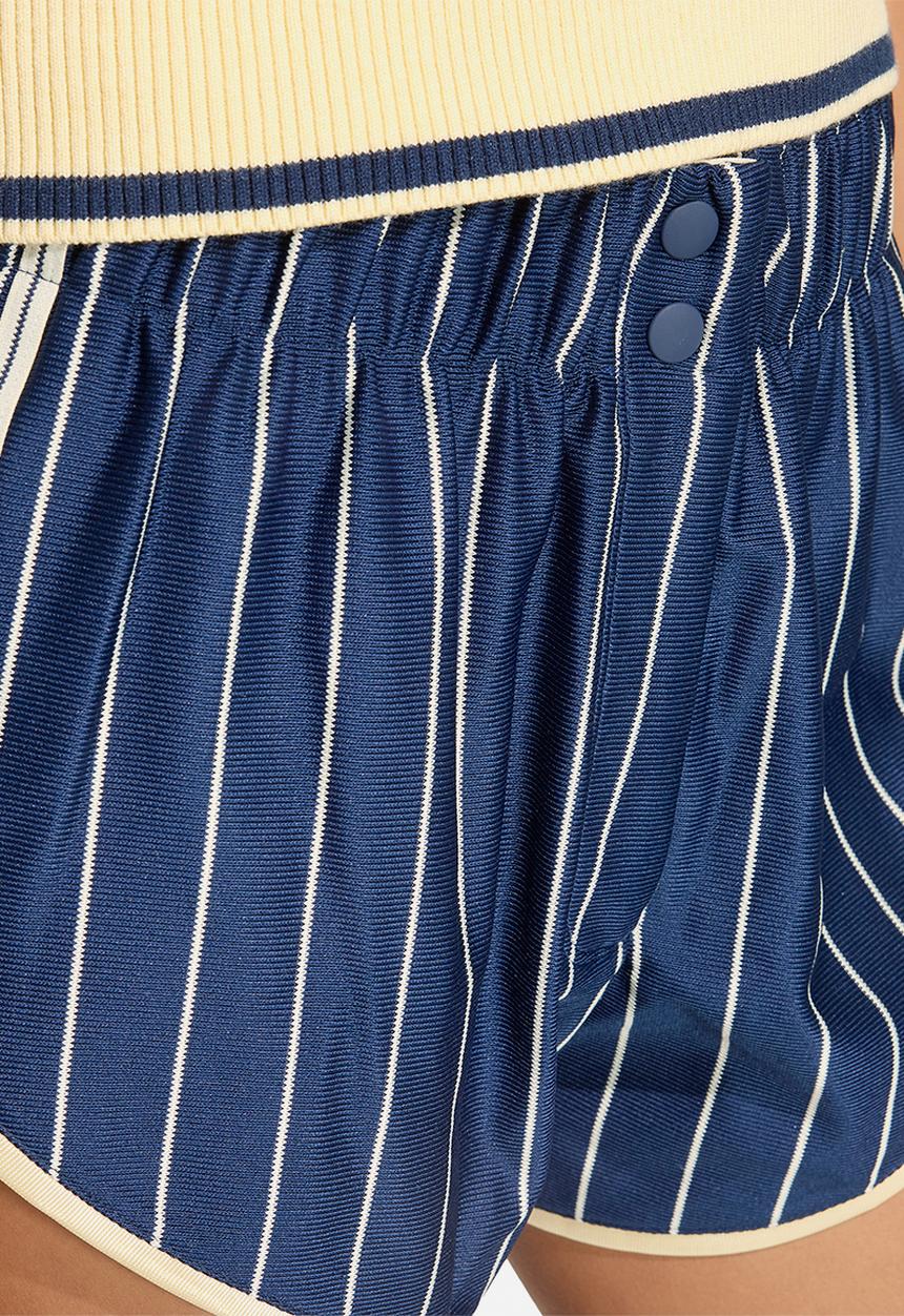 adidas Originals - Pinstripe Sh - Night Indigo/Warm Vanilla