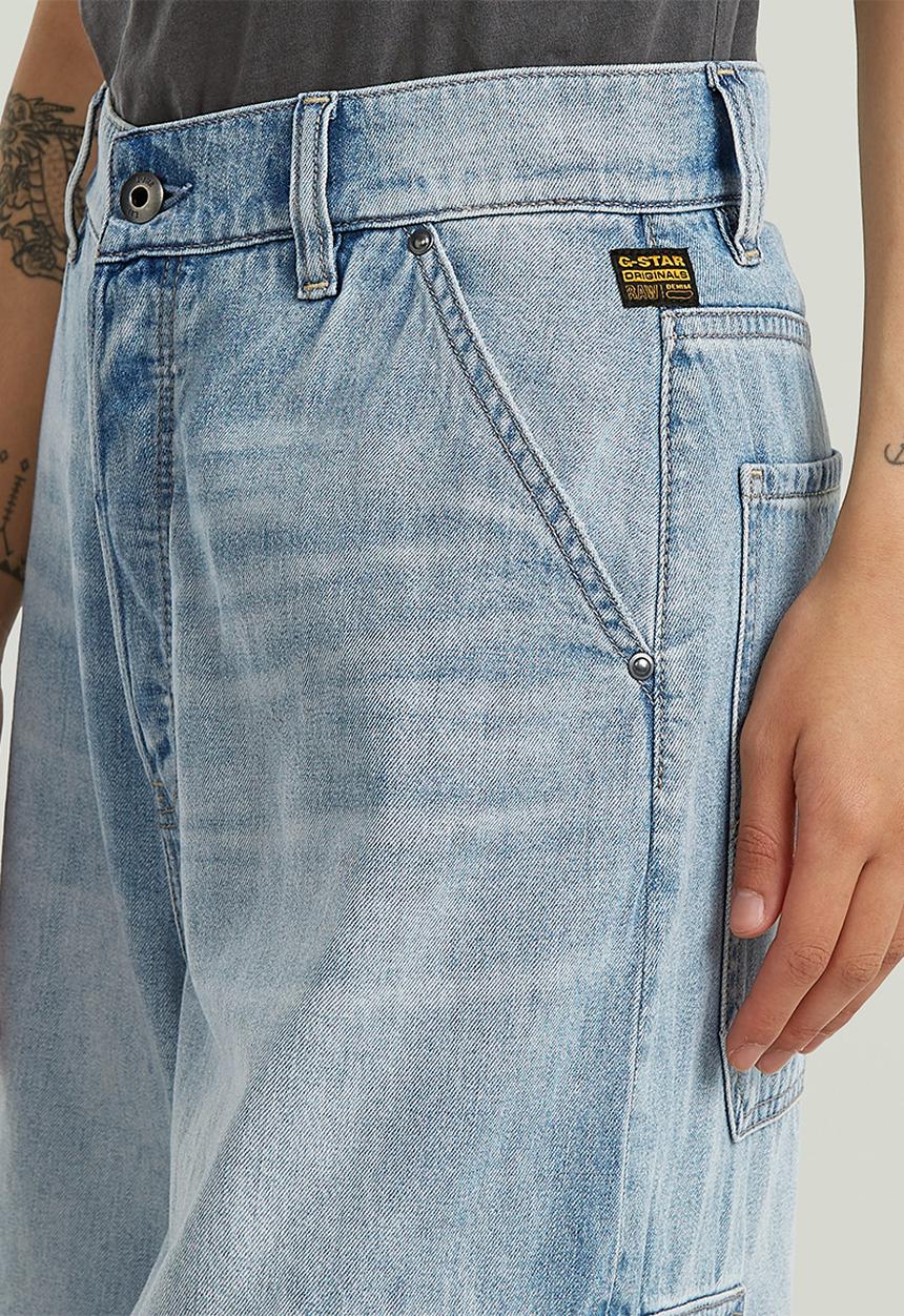 G-STAR - Patti cargo short wmn - vintage summer clouds