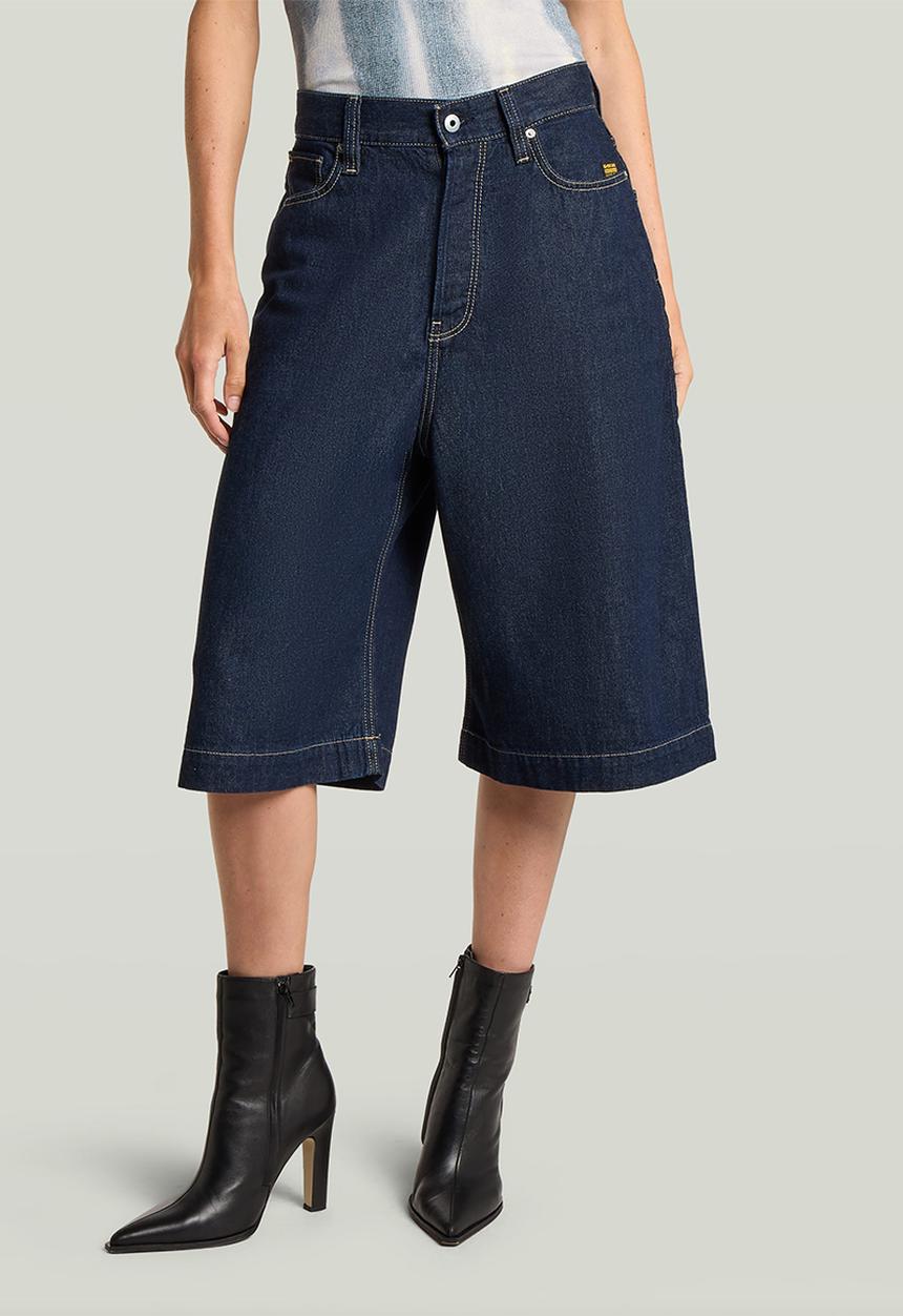 G-STAR - Patti short clean edge wmn - rinsed
