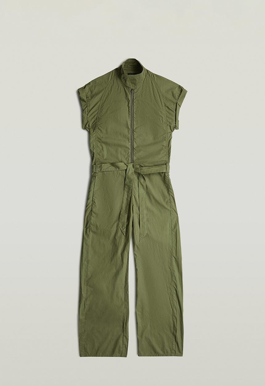 G-STAR - Summer jumpsuit s\s wmn - four leaf clover gd