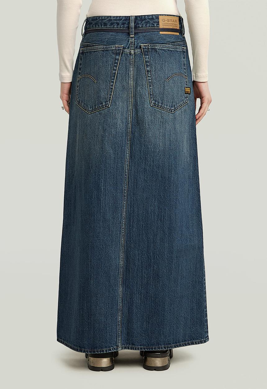 G-STAR - Baggy Maxi Skirt wmn - antique faded cyclone