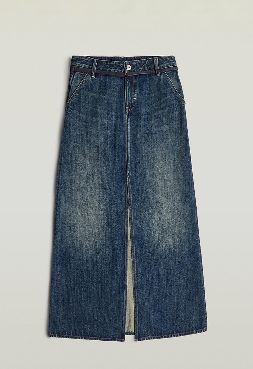 G-STAR - Baggy Maxi Skirt wmn - antique faded cyclone
