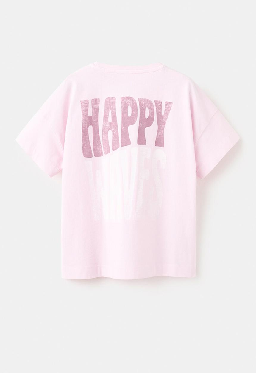 MANGO - T-Shirt Sunny - Light/Pastel Purple